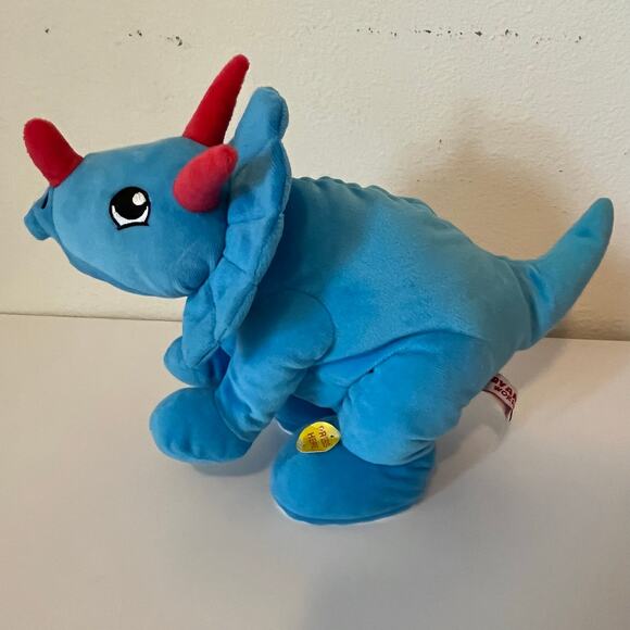 Ryan's World Roaring Dinosaurs Plush Figures T-Rex Triceratops 2018 ToyWiz - Picture 11 of 11